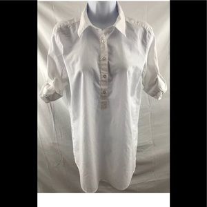New York & Co. women’s Sm white blouse
